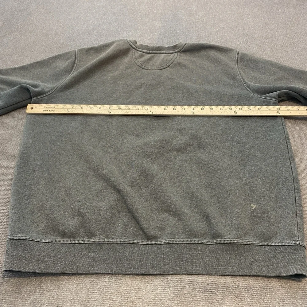 Vtg Carhartt Mens Size XL Crazy Faded Gray‎ Sweatshirt K124 Grunge Streetwear